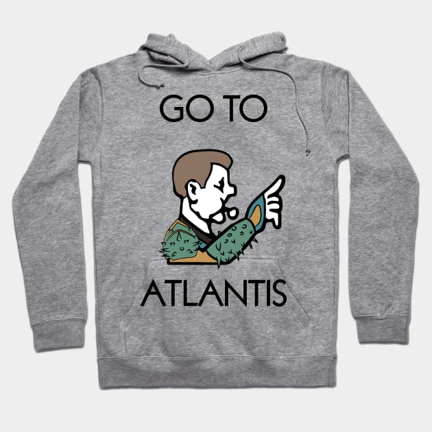 Go to Atlantis Hoodie by Jawes